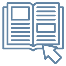 Visual communication Icon_ Playbooks, toolkits, presentations, and interactive documents